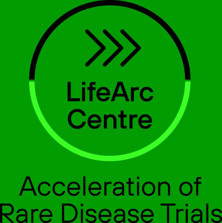 logo for the lifearc centre for the acceleration of rare disease trials