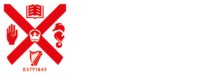 QUB logo footer