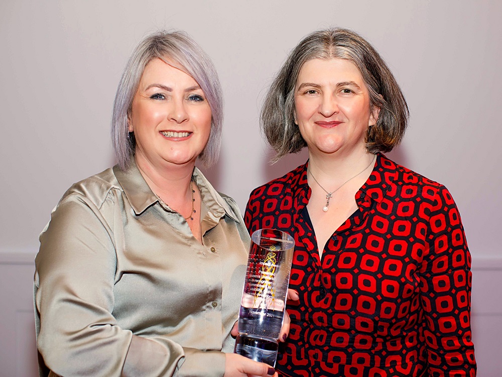 Gillian Riddel and Dr Helen Paine