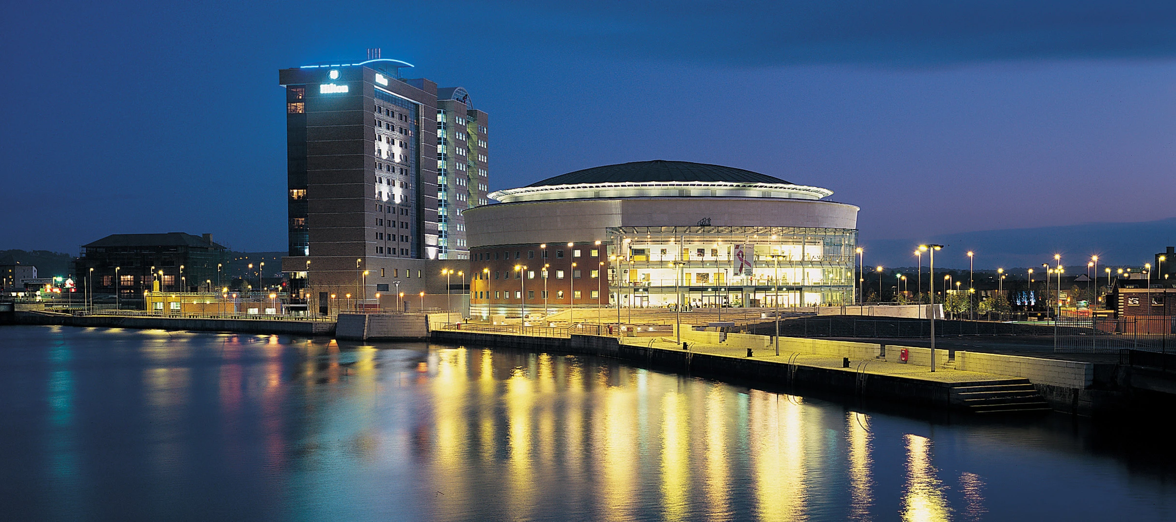 The Watefront Hall and HIlton Hotel Belfast