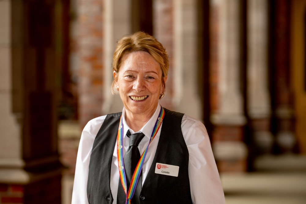 Collette Caldwell at her last Queen's University Belfast graduation