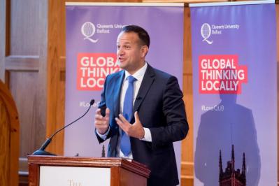 Varadkar QUB