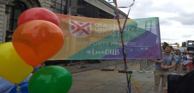 Pride 2018 QUB Banner