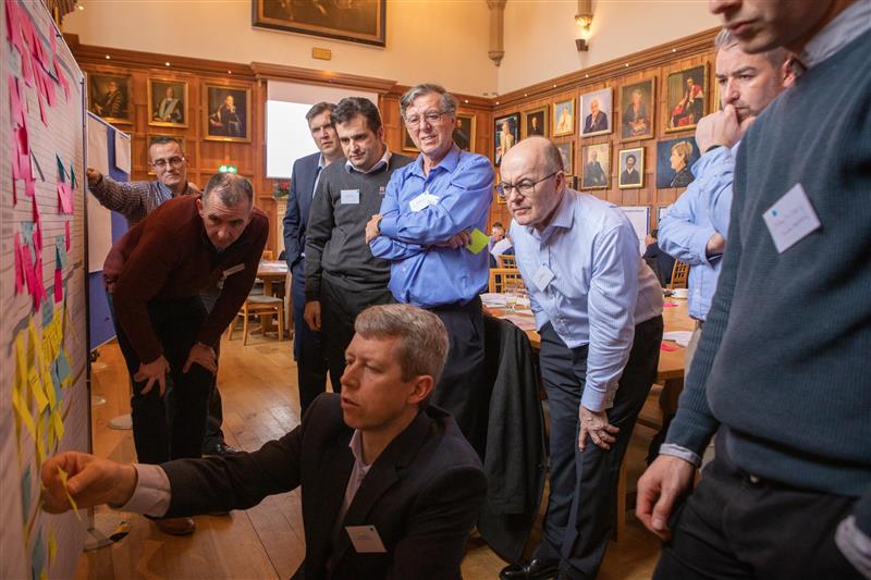 The AMIC team in the Great Hall