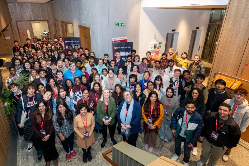 Group photo of datahon participants